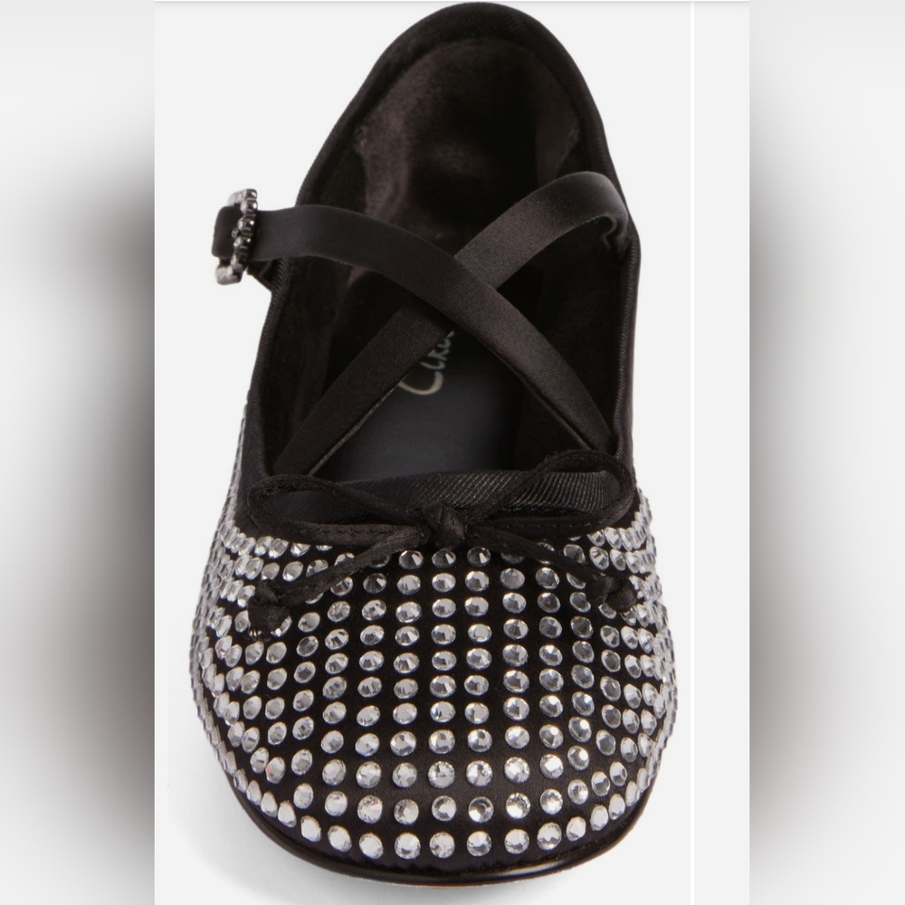 Sam Edelman Black Studded Flats